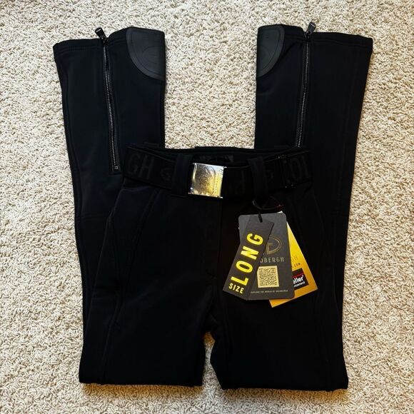 Goldbergh Pippa Ski Pants Waterproof Black NWT US 2 Long - Picture 2 of 9